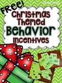 Christmas Themed Behavior Management Incentives
