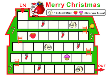Free Printable Christmas Editable Board Game