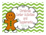Christmas-Themed Center Activities & Supplements