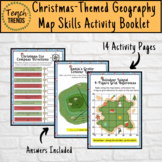 Christmas-Themed Geography Map Skills Activity Booklet