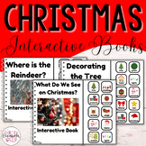 Christmas-Themed Interactive Books! Set of 3 Books!