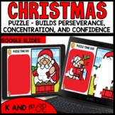 Christmas Themed Jigsaw Puzzles Digital No Prep Kindergart
