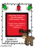 Christmas Themed Math Performance Tasks