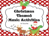 Christmas Themed Music Activities