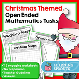 Christmas Themed Open Ended Mathematics Tasks