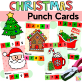 Christmas Themed Punch Cards for Classroom Management