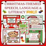 Christmas-Themed Speech, Language & Literacy Bundle! Pre-K