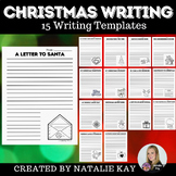 Christmas Themed Writing Pages - 15 Writing and Journal Pr