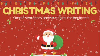 Preview of Christmas/Holiday Themed Handwriting Practice Worksheets (OT tips/tricks)