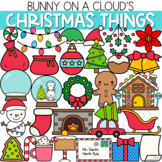 Christmas Things Clipart by Bunny On A Cloud