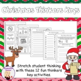 Christmas Thinkers Keys