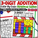 Christmas Math Activities Color by Number Addition | Chris