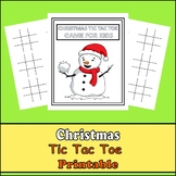 Christmas Tic Tac Toe Printable - Tic Tac Toe Game Multiplayer