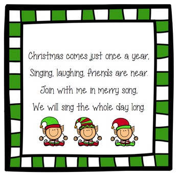 Christmas Time is Near by Mallets and Music | Teachers Pay Teachers