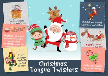 Preview of Christmas Tongue Twisters