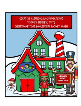 Preview of Life Skills Christmas Toy Store Functional Math Worksheet- Comparing Prices