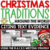 Christmas Traditions Reading Comprehension Christmas Aroun