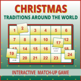 Christmas Traditions Around the World - Interactive MatchUp Game - FREE