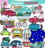 Christmas Transport clip art