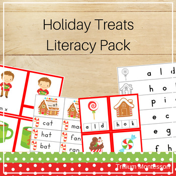 Preview of Christmas Treats Phonics Based Literacy Activities