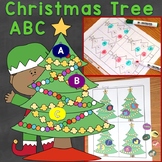 Christmas Tree ABC (alphabet letters, letter sounds, begin