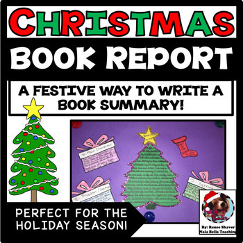 Preview of Christmas Tree Book Report