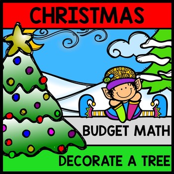 Preview of Christmas Tree Budget - Special Education - Shopping - Life Skills - Money Math