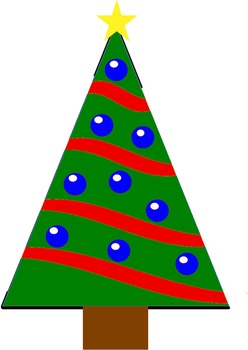 Christmas Tree Clip Art by Fabulously First by Deb Thomas | TpT