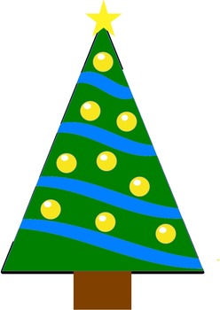Christmas Tree Clip Art by Fabulously First by Deb Thomas | TpT