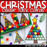Christmas Tree Color Matching - Fine Motor Activities - Co