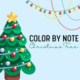 Christmas Tree- Color by Note