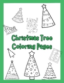 Christmas Tree Coloring Pages - Diverse Developmental Leve