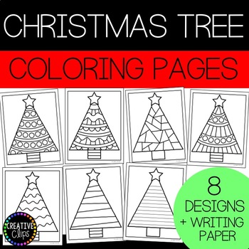 tree coloring page worksheets  teaching resources  tpt