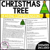 Christmas Tree Comprehension - Reading Strategy Worksheet