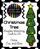 Christmas Tree Craft: Counting / Number Identification & M
