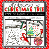 Christmas Tree Craft! FREE - No Prep - Printable Pages