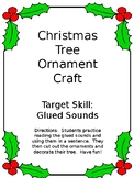 Christmas Tree Craft:  Glued Sounds