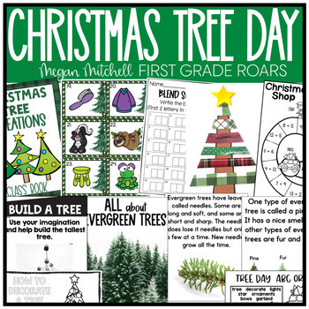 Preview of Christmas Tree Day Holiday Christmas Activities
