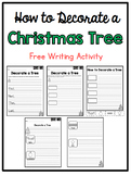 How to Decorate a Christmas Tree: Writing Prompt