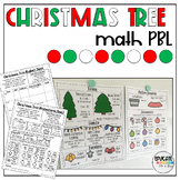 Christmas Tree Decorating Math PBL - First Grade Math Project Based Learning