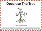 Christmas Tree Do Together Parent/Child Homework Activity