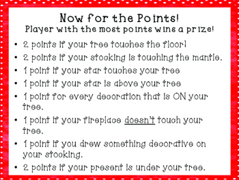 Christmas Tree Drawing Game by Merry Perry Teacher | TpT