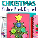 Christmas Tree Fiction Book Report Craft - Summarize Plot,