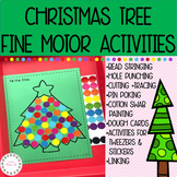 Christmas Tree Fine Motor Activities for PreK/Preschool/K
