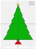Christmas Tree (Four Quadrants), Coordinate Drawing & Grap