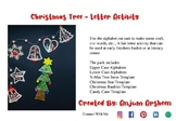 Christmas Tree - Letter Activity