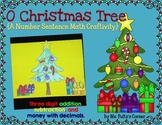 Christmas Tree Math Craftivity: Addition and Subtraction Number Sentences