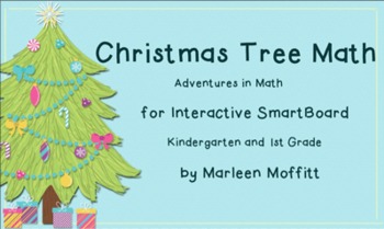 Preview of Christmas Tree Math for Interactive SmartBoards (Notebook 11)