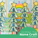 Christmas Tree Name / Word Craft