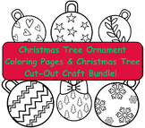 Christmas Tree Ornament Coloring Sheets & Christmas Tree C